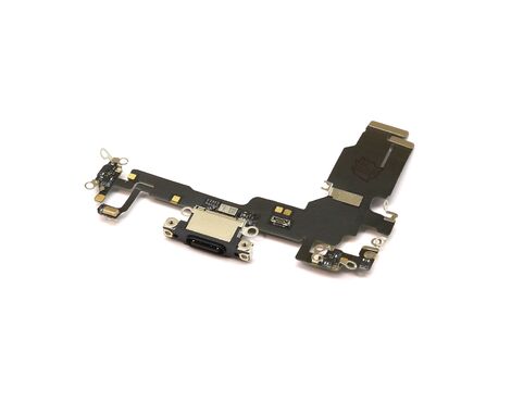 Konektor punjenja - iPhone 15 ORG black (crni) (MS).