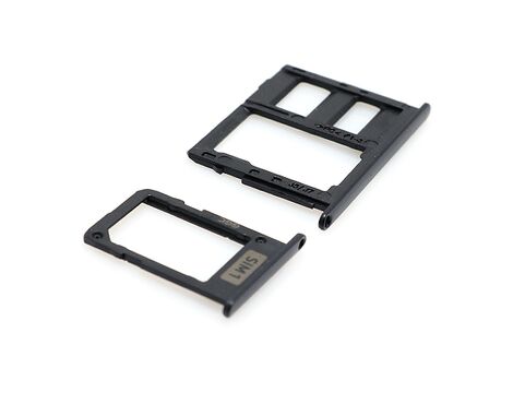 Ulozak - SIM/Micro SD za Samsung J330F Galaxy J3 2017 crni (MS).