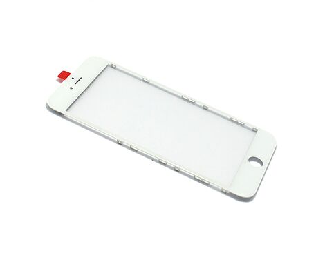 Staklo touchscreen-a - Iphone 6 PLUS sa frejmom + oca white (beli) (MS).