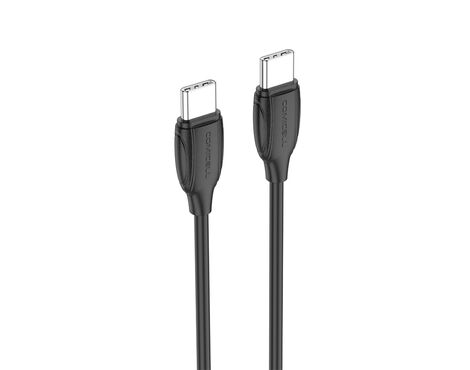 USB data kabl Superior CO-BX19 Fast 60W 3A Type C na Type C 1m crni (MS). USB data kabl Superior CO-BX19 Fast 60W 3A Type C na Type C 1m crni (MS).