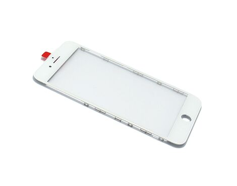Staklo touchscreen-a - Iphone 7 PLUS sa frejmom + oca white (beli) (MS).