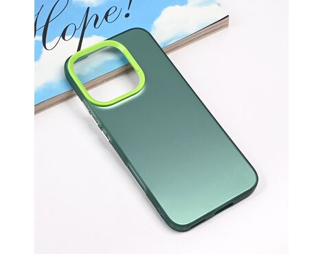 Futrola providna - Huawei Honor 400 Lite zelena.