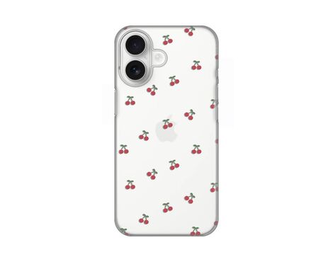 Silikonska futrola PRINT Skin - iPhone 16 6.1 Little Cherry.