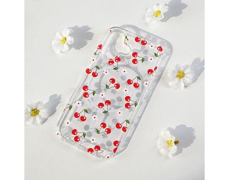 Futrola print Magsafe - iPhone 17 Cute Cherries.