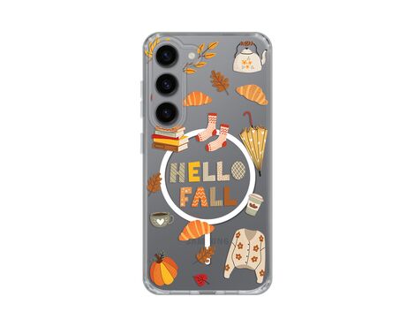 Futrola print Magsafe - Samsung S911B Galaxy S23 Hello Fall.