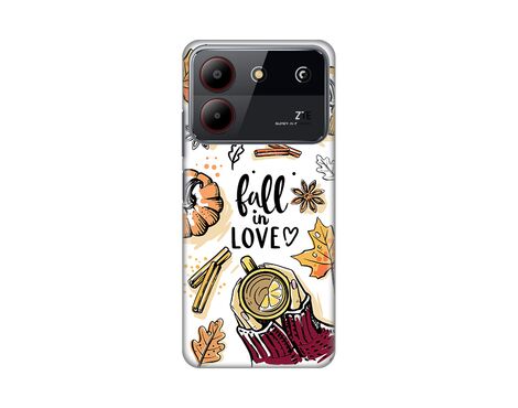 Silikonska futrola PRINT - ZTE Blade A54 Fall in Love.