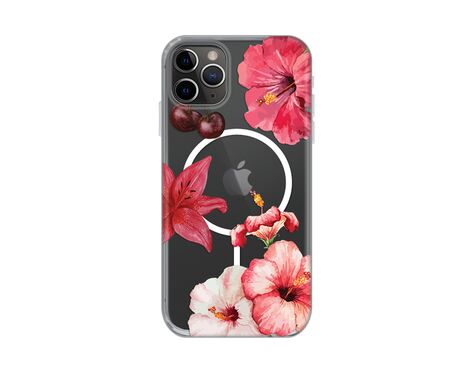 Futrola print Magsafe - iPhone 11 Pro Max 6.5 Hibiscus.