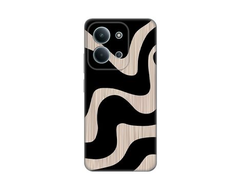 Silikonska futrola PRINT Skin - Xiaomi Redmi 15C 4G black (crni) Flow.