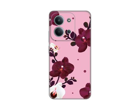 Silikonska futrola PRINT Skin - Xiaomi Redmi 15C 4G Pink Orchid.