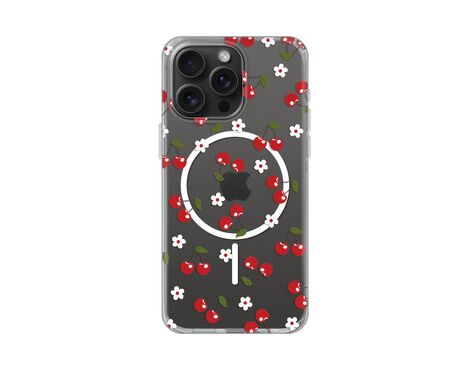 Futrola print Magsafe - iPhone 15 Pro Max 6.7 Cute Cherries.