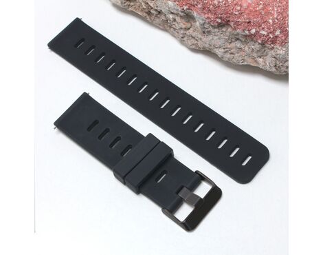 Narukvica trendy - smart watch 22mm crna kopca crna.