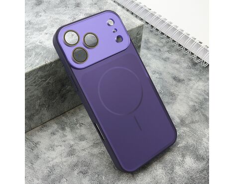 Futrola COLOR METAL MagSafe II - iPhone 17 Pro Max (6.9) ljubicasta (MS).