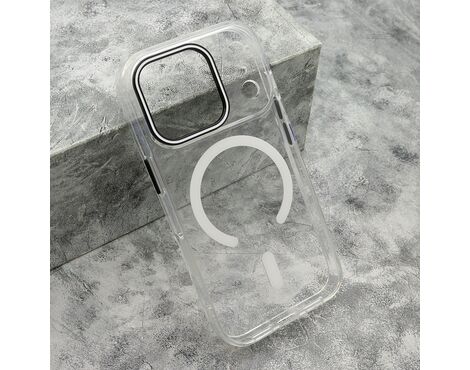 Futrola COLOR RING MagSafe - iPhone 17 Pro bela (MS).