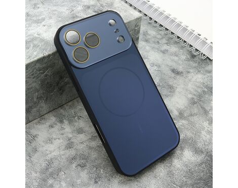 Futrola COLOR METAL MagSafe II - iPhone 17 Pro Max (6.9) tamno plava (MS).