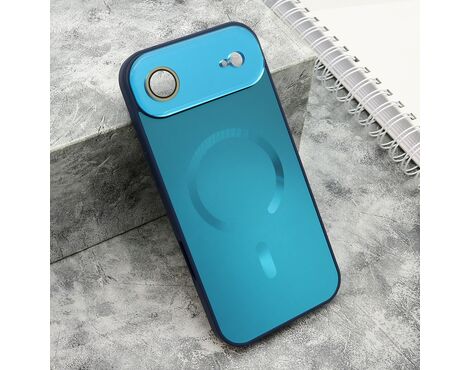 Futrola COLOR METAL Magsafe - iPhone 17 Air plava (MS).