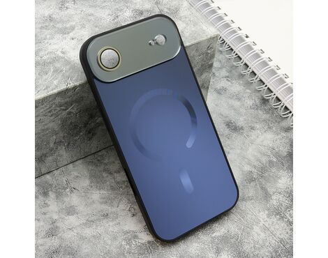 Futrola COLOR METAL Magsafe - iPhone 17 Air crna (MS).