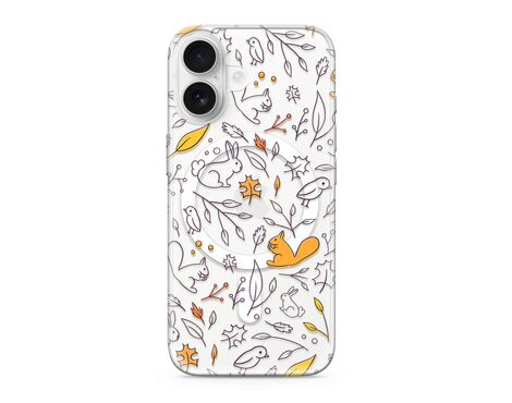 Futrola silikonska print MagSafe - iPhone 17 autumn (MS).