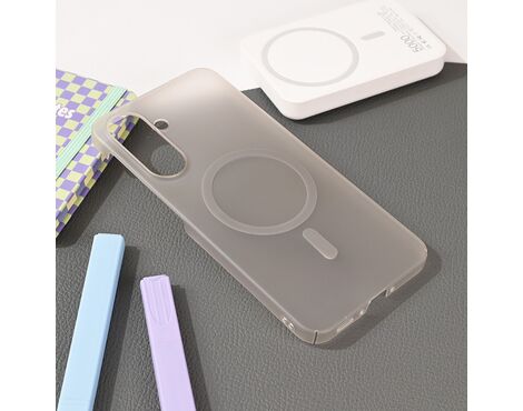 Futrola Magsafe mat PC - Samsung A366 Galaxy A36 5G siva.