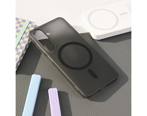 Futrola Magsafe mat PC - Samsung S931 Galaxy S25 crna.