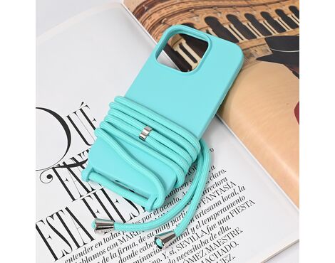 Futrola Crossbody - iPhone 16 Pro mint.