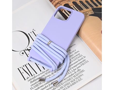 Futrola Crossbody - iPhone 16 Pro Max 6.9 ljubicasta.