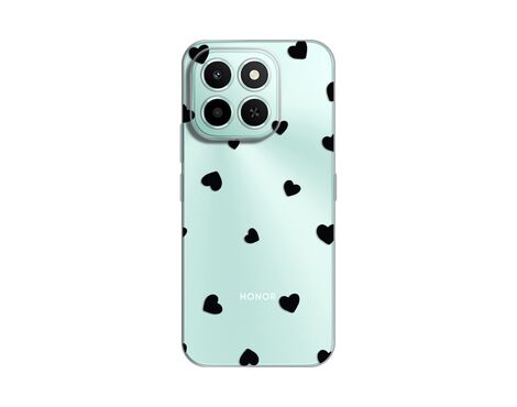 Silikonska futrola PRINT Skin - Huawei Honor X6c Hearts.