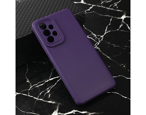 Silikonska futrola Teracell Giulietta - Samsung A536 Galaxy A53 5G mat tamno ljubicasta.