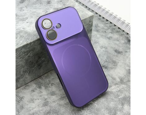 Futrola COLOR METAL MagSafe II - iPhone 17 ljubicasta (MS).