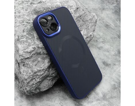 Futrola CARBON MagSafe - iPhone 13 (6.1) plava (small camera) (MS).