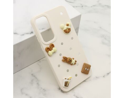 Futrola TOY - Samsung A556 Galaxy A55 5G bela (MS).