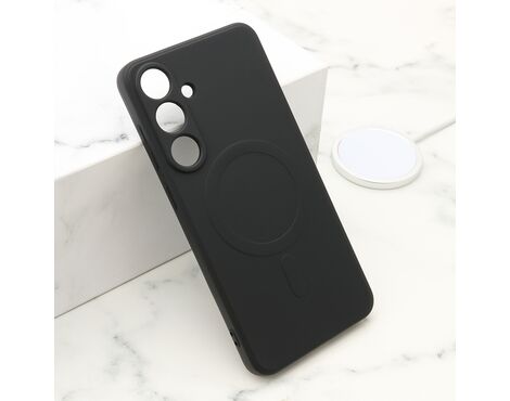 Futrola VELVET TOUCH MagSafe - Samsung S936 Galaxy S25 Plus 5G crna (MS).