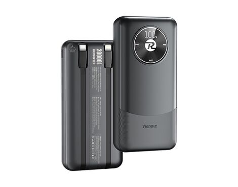 Univerzalna Back Up Baterija REMAX RPP-38 20W PD+22.5W QC 20000mAh crni (MS).