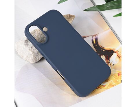 Futrola Teracell Soft Velvet - iPhone 17 tamno plava.