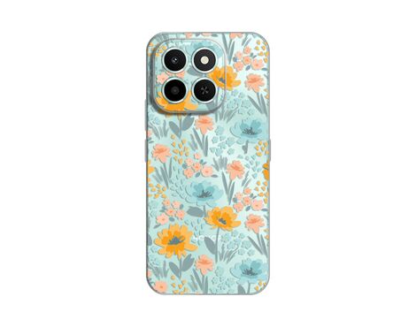 Silikonska futrola PRINT Skin - Huawei Honor X6c Lovely Flowers.