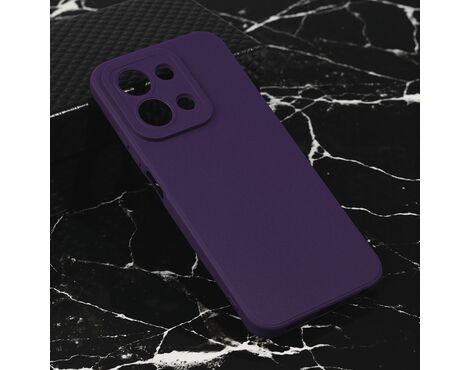 Silikonska futrola Teracell Giulietta - Xiaomi Redmi 15C 4G EU 173mm mat tamno ljubicasta.