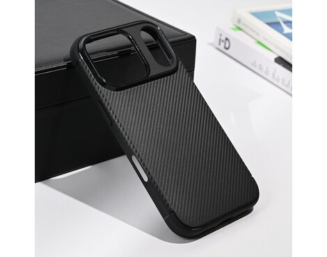 Futrola Defender Carbon - iPhone 17 Pro crna.