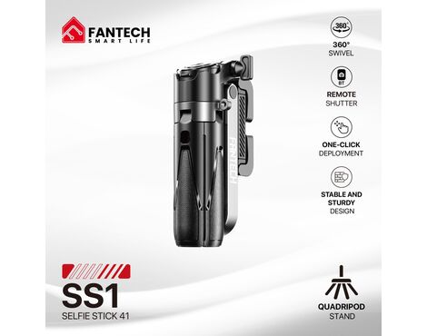 Selfie stick Fantech SS141 selfi stap crni.