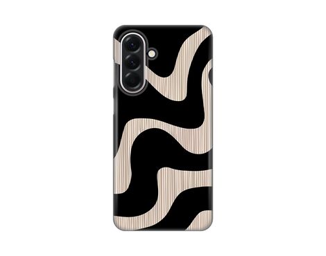 Silikonska futrola PRINT Skin - Samsung A566 Galaxy A56 5G black (crni) Flow.
