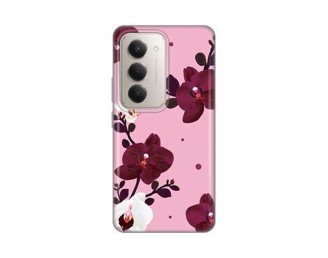Silikonska futrola PRINT Skin - Xiaomi Redmi 15 4G Pink Orchid.