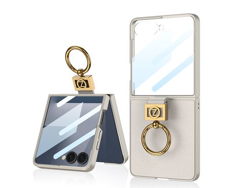 Futrola Z-RING CASE - Samsung F751B Galaxy Z Flip 7 5G titanijum (GKK case) (MS).