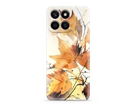 Silikonska futrola ultra tanka (skin) PRINT CLEAR - Huawei Honor X6c ND0286 (MS).