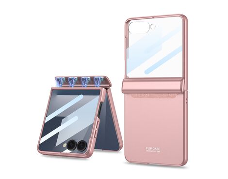 Futrola SMOOTH LINE - Samsung F751B Galaxy Z Flip 7 5G roze (GKK case) (MS).