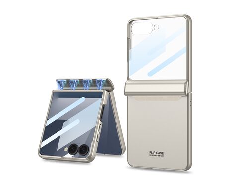 Futrola SMOOTH LINE - Samsung F751B Galaxy Z Flip 7 5G titanijum (GKK case) (MS).