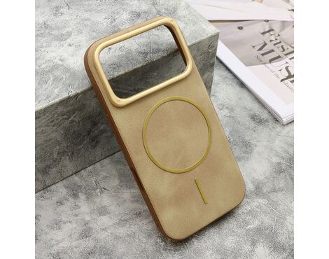 Futrola LUX SKIN MagSafe - iPhone 17 Pro krem (MS).