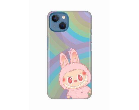 Silikonska futrola PRINT Skin - iPhone 13 La Bubu Rainbow.