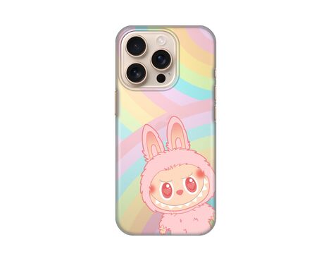 Silikonska futrola PRINT Skin - iPhone 16 Pro La Bubu Rainbow.