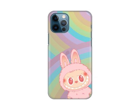 Silikonska futrola PRINT Skin - iPhone 12/12 Pro 6.1 La Bubu Rainbow.