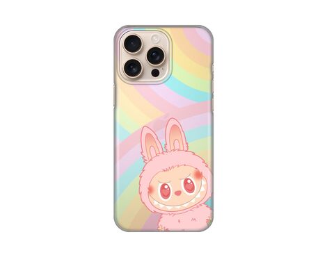 Silikonska futrola PRINT Skin - iPhone 16 Pro Max 6.9 La Bubu Rainbow.