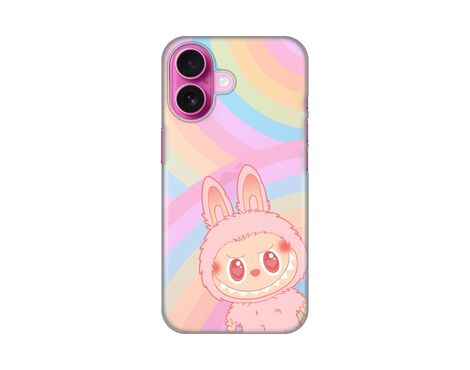 Silikonska futrola PRINT Skin - iPhone 16 6.1 La Bubu Rainbow.