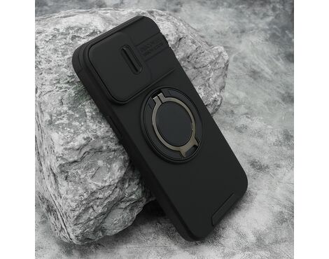 Futrola DEFENDER CAMSHIELD - iPhone 15 Pro Max (6.7) crna (MS).